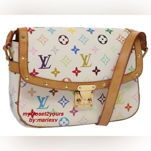 SOLD‼️ Louis Vuitton Multicolor Sologne Shoulder Bag.